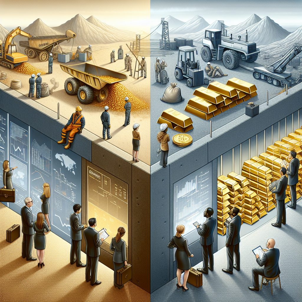 Gold Mining Stocks or Physical Gold: Making the Choice